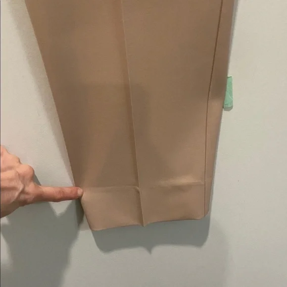 Maison Margiela Beige Dress Pants Wool Size IT 46 High Rise - Picture 5 of 16